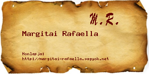 Margitai Rafaella névjegykártya